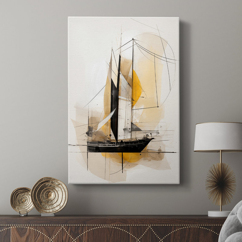NAUTICAL Series CCCXCIV -Custom Wrapped Gallery Cavas, 60" H x 40" W