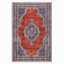 Vintage Look Cotton and Chenille Flatweave Area Rug-928793885