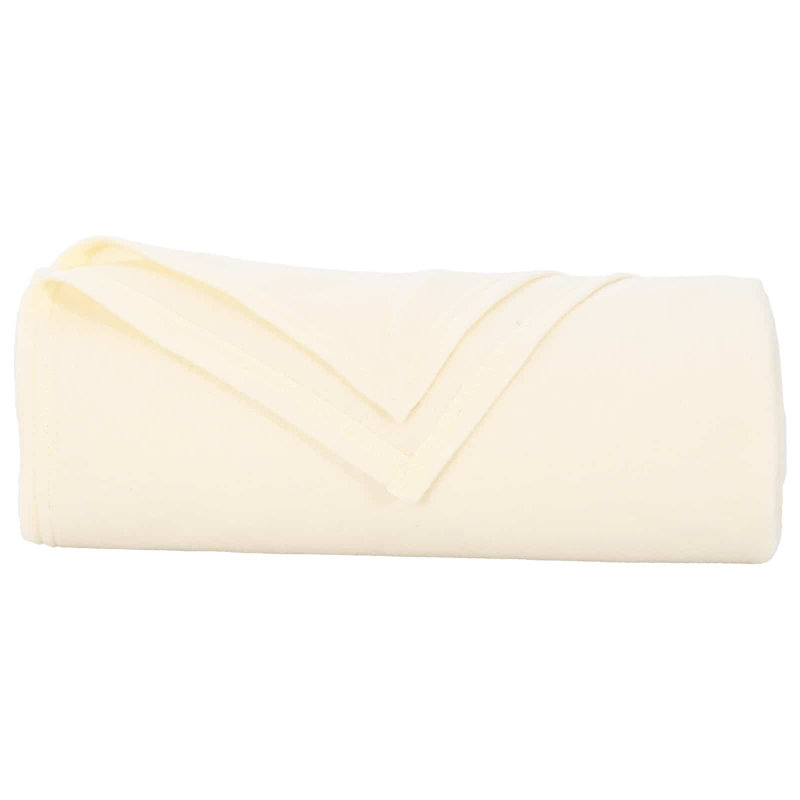3.5-50 Throw Blanket, Cream, 240cm x 220cm