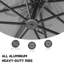 10*10ft Square Cantilever Umbrella-1980843200