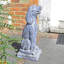 Maude DOG Sitting 71cm Blue Iron Effect-91925182