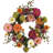 Faux Peony Polyester 24'' Wreath
