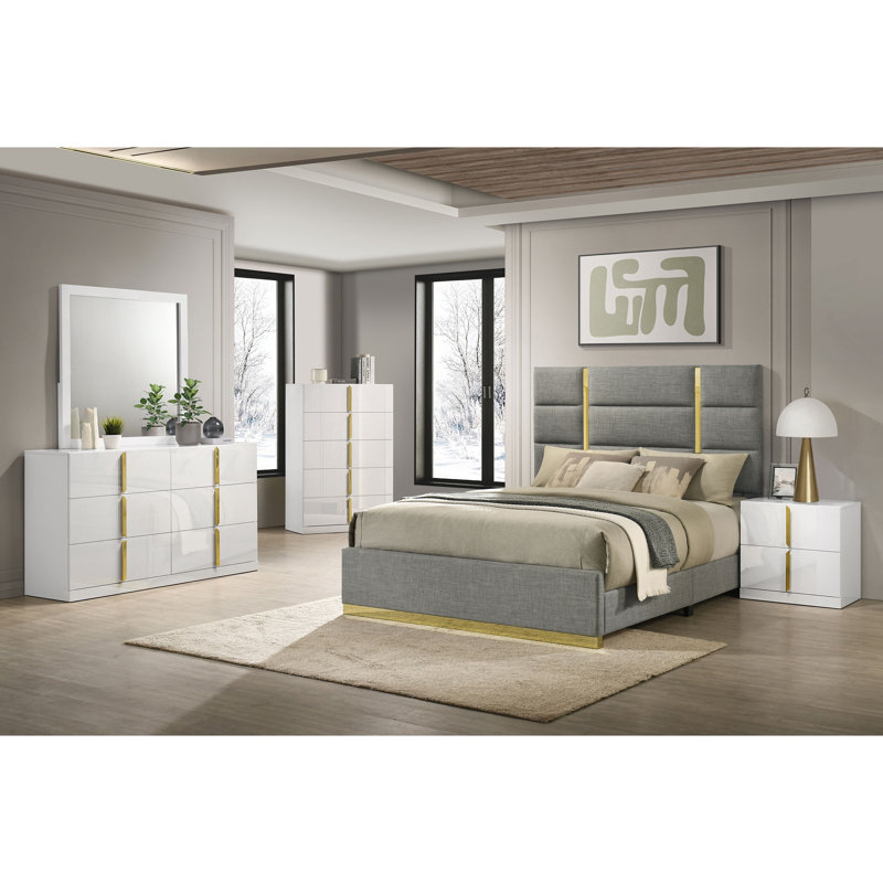 Commode 6 tiroirs Lauryn