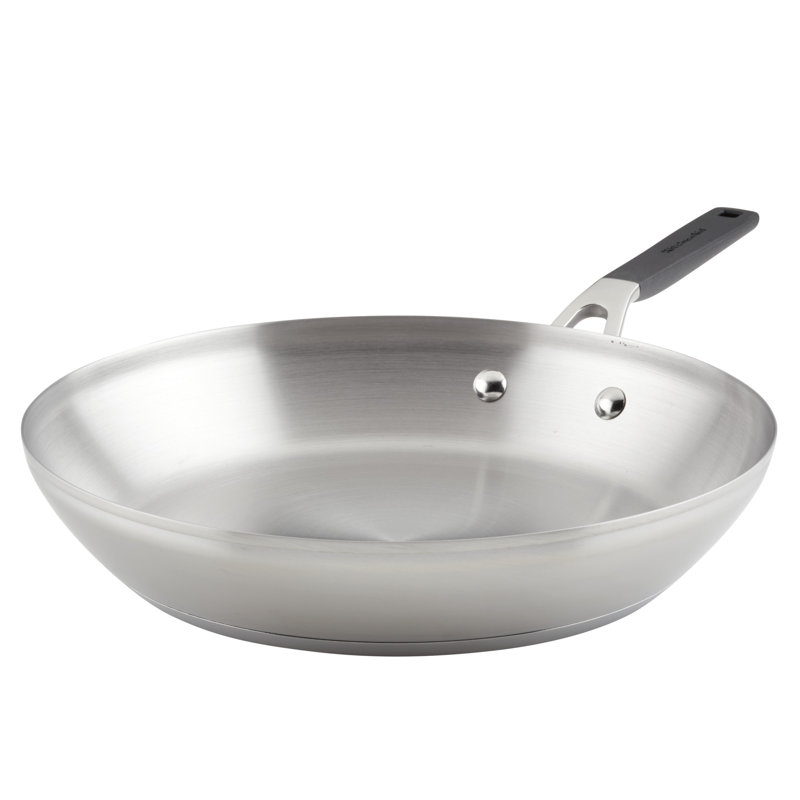 KitchenAid Stainless Steel Induction Frying Pan / Skillet, 12 in.