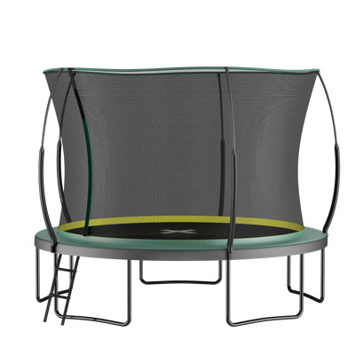 YC 12FT Springfree no Gap Trampoline- Green