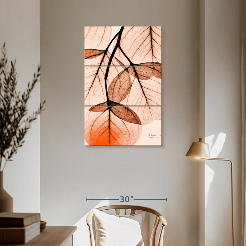 Harnek Orange Eucalyptus I, 57" H x 36" W