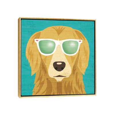 Michael Mullan " Beach Bums Series: Golden Retriever I "