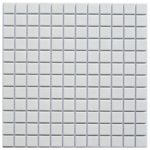 Mileto 1" x 1" Square Porcelain Mosaic Wall & Floor Tile