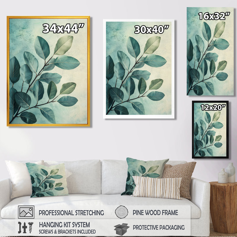 Rosemarie - impressions murales florales, 32" H x 16" W, Wrapped Canvas, Does Not Apply