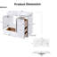 Meuble-lavabo simple avec plateau Rex 36-1414322690