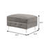 Repose-pieds capitonné standard Ciabattoni-70929387