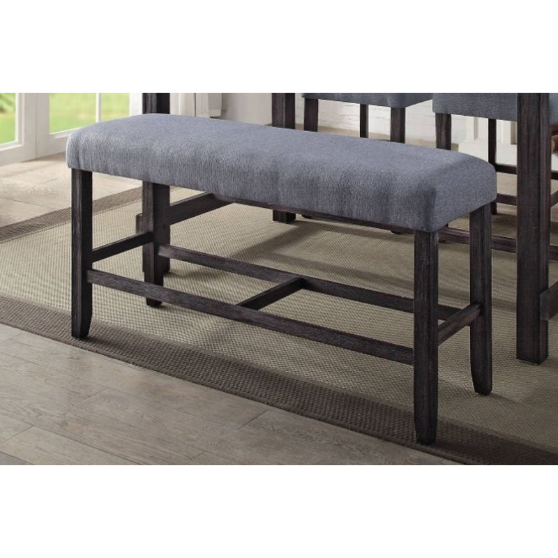 Banc rembourré en tissu Jaonna