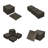Interlocking Deck Tiles Checker Pattern-117224171