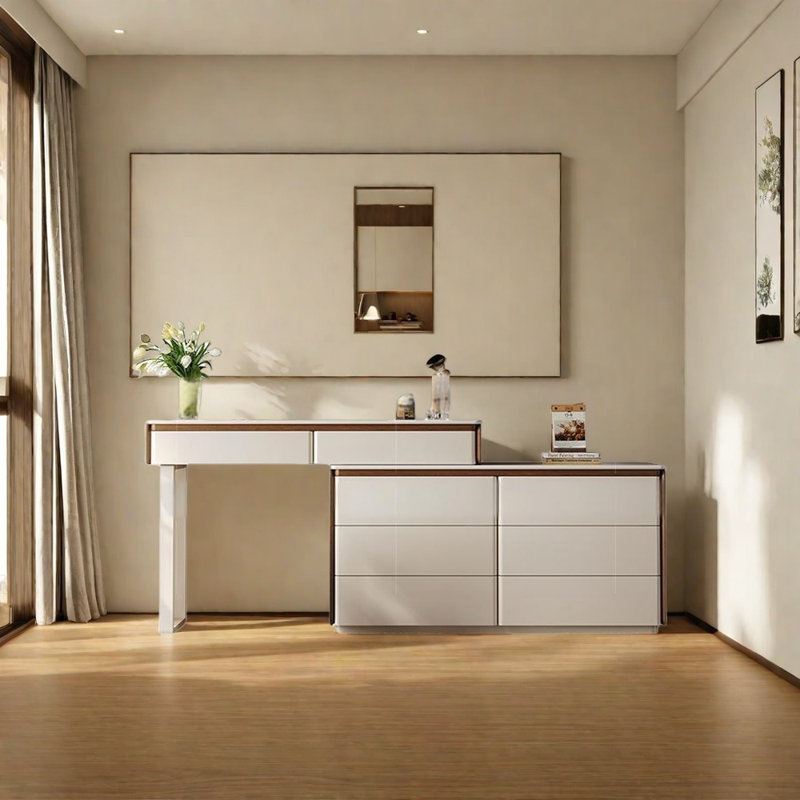 Bedroom Cream Style Dressing Table