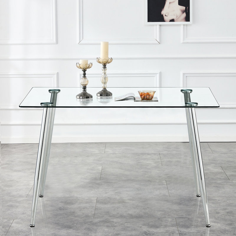 Table de salle à manger Modern, Argent