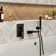 Wall Mounted Waterfall Tub Spout with Diverter and Handheld Shower Head