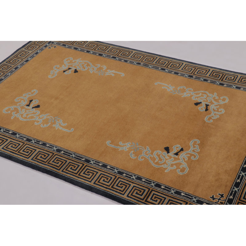 Art Deco Handmade Wool Area Rug