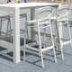 Farrah 55'' Rectangular 4 - Person Outdoor Dining Set