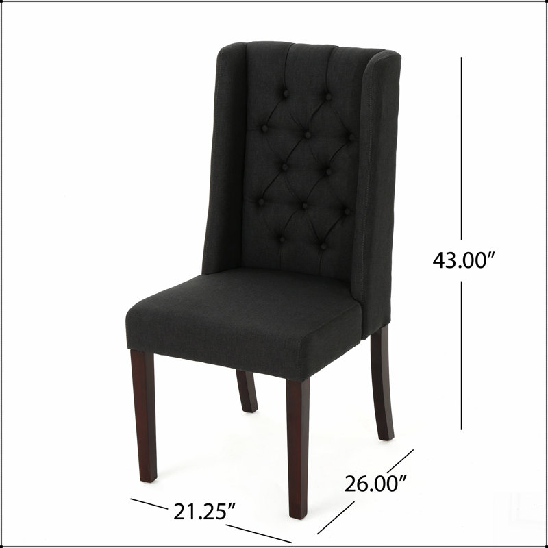 DINING CHAIR, Charcoal