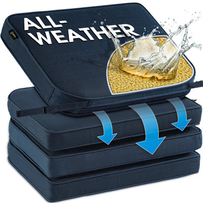 SUNROX All-Weather Outdoor Chair Cushion