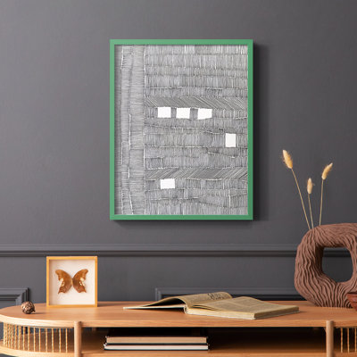 «Tedious I», reproduction encadrée - bois massif