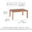 Linear Extending Dining Table