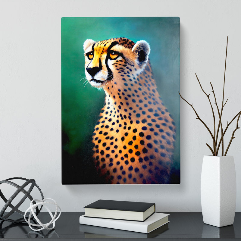Cheetah Vol.1 - Wrapped Canvas, 76cm H x 50cm W x 3cm D