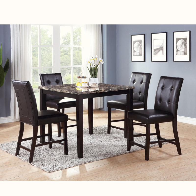 Petterson 4 - Person Counter Height Dining Set