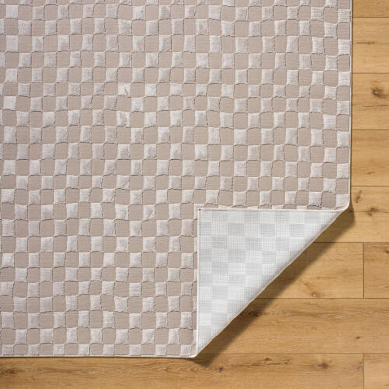 Olivyah Rectangle Machine Woven Area Rug, Rectangle 1'11" x 3'9"