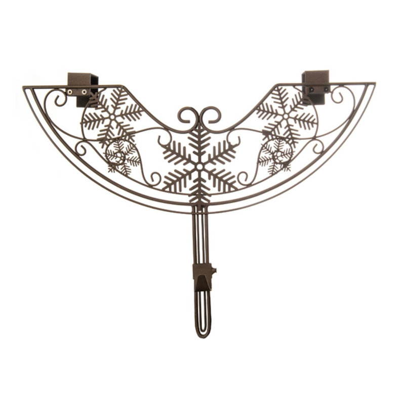 Metal 24'' Wreath Hanger