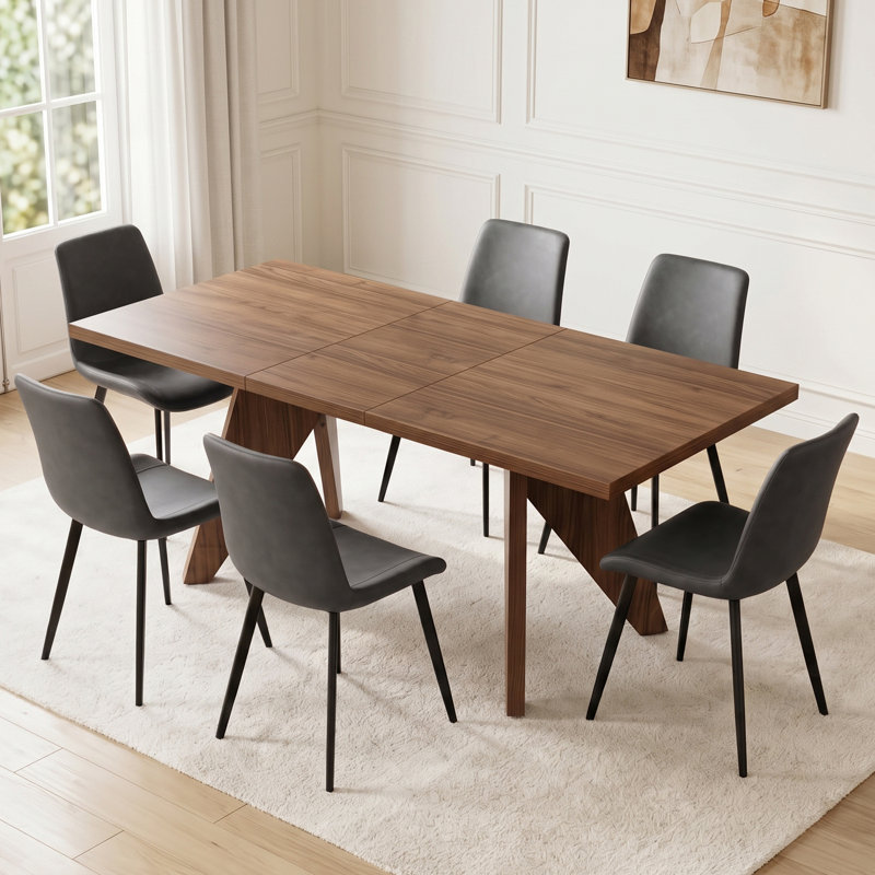 Penkridge Dining Set, Gray