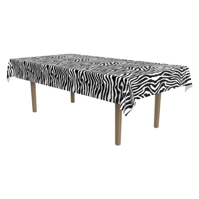 Zebra Print Tablecover - Pack of 12