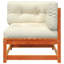 Repose-pieds de patio avec coussin Ophelia & Co.