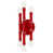 Ruby Red/Polished Nickel selected