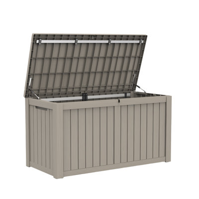 180 Gallon Large Lockable Resin Deck Box