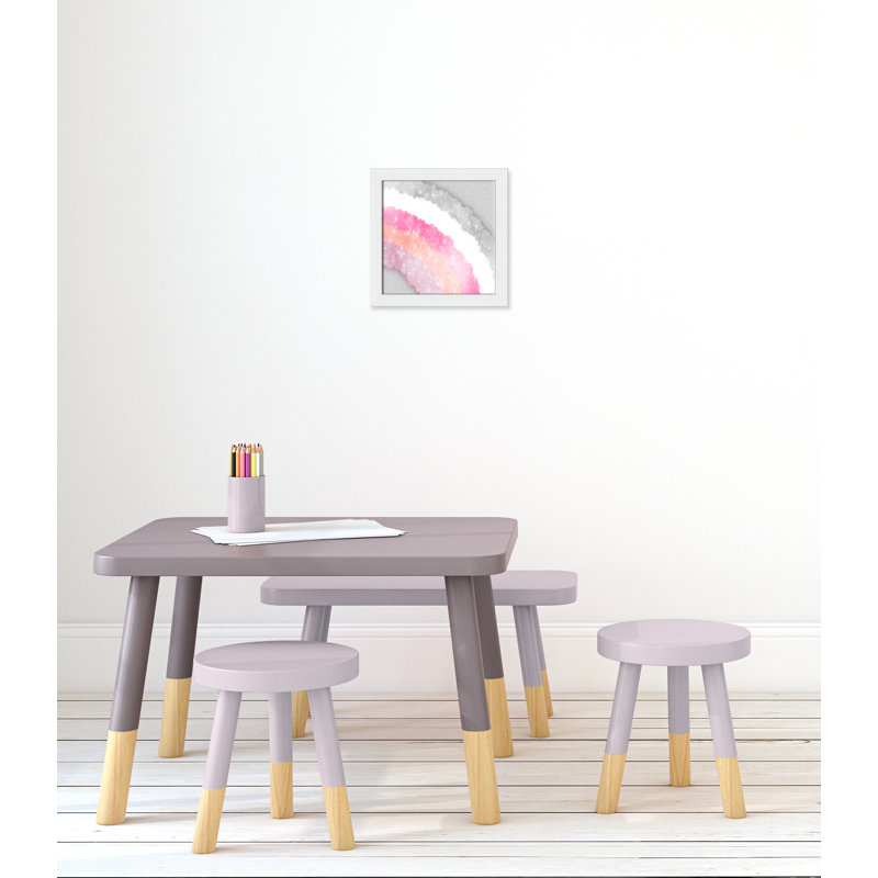 Décoration murale Treasure Sparkles 1 Kids, H 12 po x l 12 po x P 0,63 po, Cadre blanc