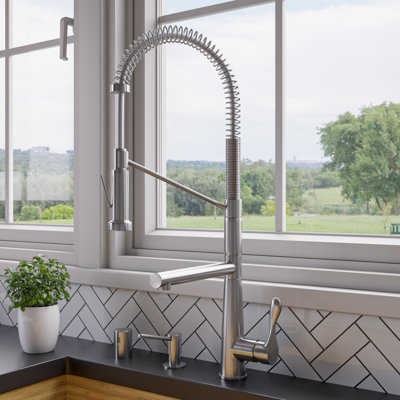 Alfi Brand Pull Down Kitchen Faucet