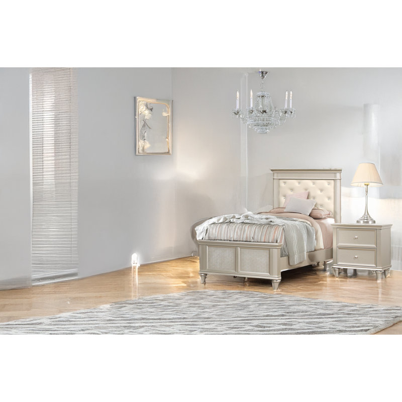 Ensemble de chambre à coucher tapissier Jorge