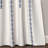 Stripe Medallion Room Darkening Curtain Pair-1703158571-1705955276