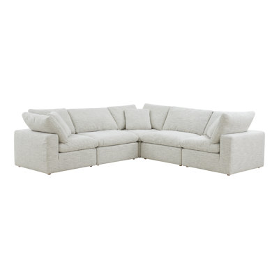 Armand 5 - Piece Performance Fabric Modular Sectional