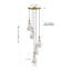 Luminaire suspendu grappe 5 lumières-867423859