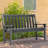 Aunye 2 person HDPE Outdoor Bench-639632723