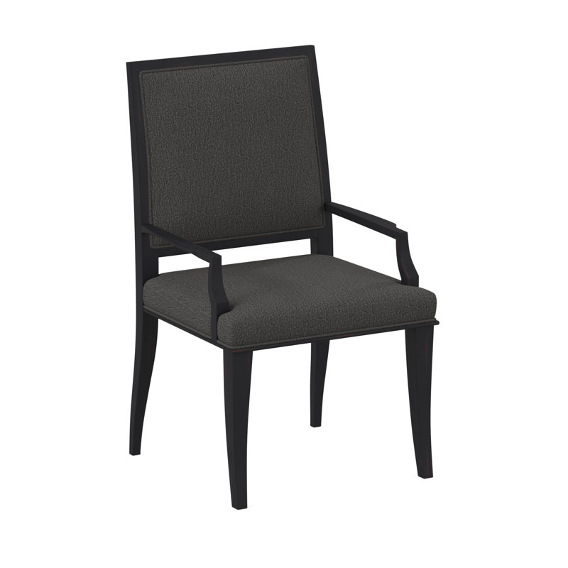 Princeton Arm Chair, Vintage Ebony, Filigree Ivory