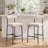 Alrick 26"H Mid-Century Upholstered Counter Stool with I-Beam Frame-1347532985