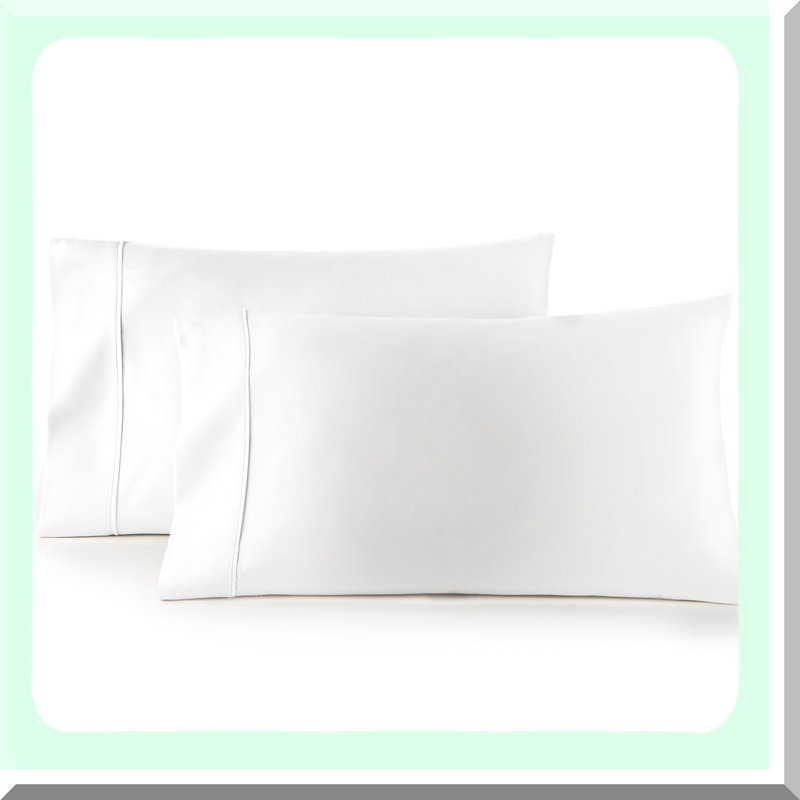 SoftDream Microfiber Pillowcase Set - 2 Pack White Pillow Cases, Easy Care & Machine Washable, Extra Soft Bedding for Sweet Dreams & Comfort.
