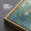 «Spring Garden Pink Roses», art mural floral vert vif, impression numérique sur toile giclée sur toile-111652923-111652925