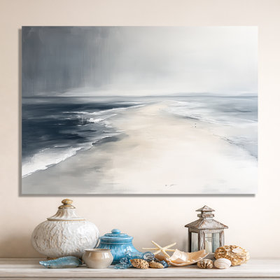 Calm Sea Decor, Ocean Canvas Wall Art, Yeboah