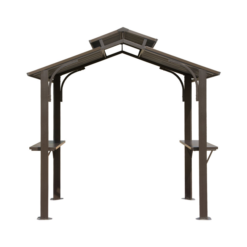 Patio Grill Gazebo, Brown