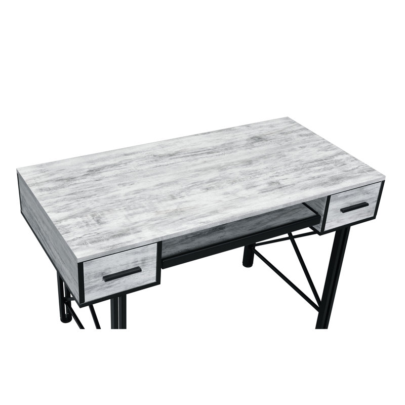 Bureau d'ordinateur Settea, Blanc