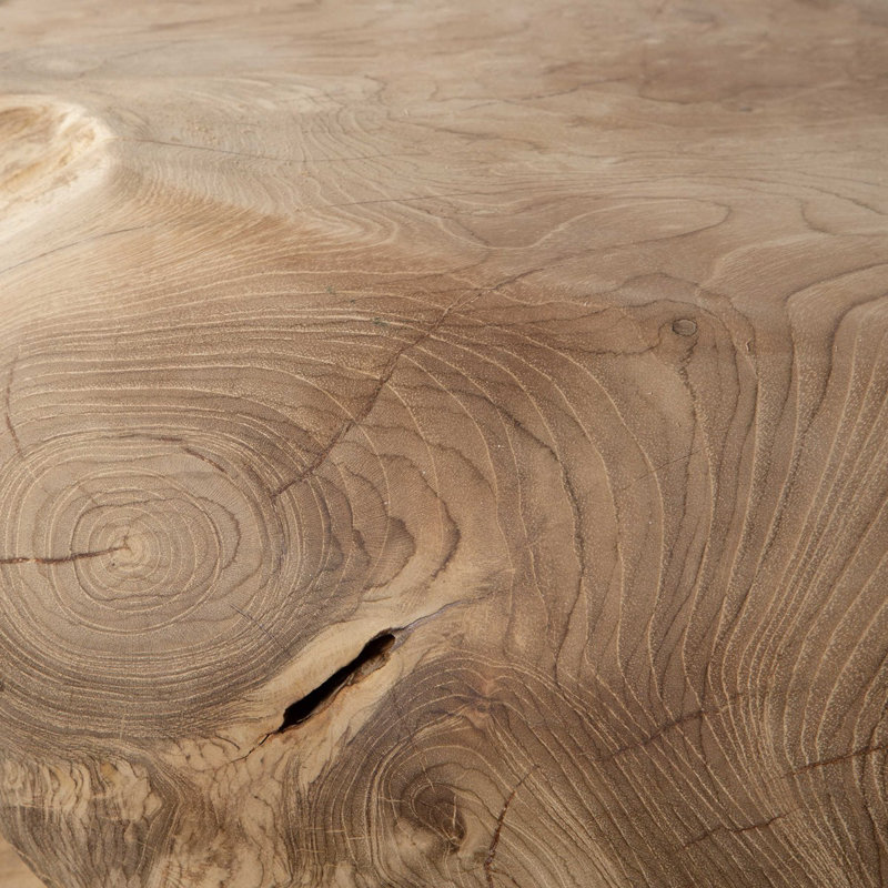 Table de bout en bois massif Gurwinder